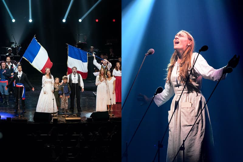 Popbee Circle giveaway Les Miserables the french musical concert