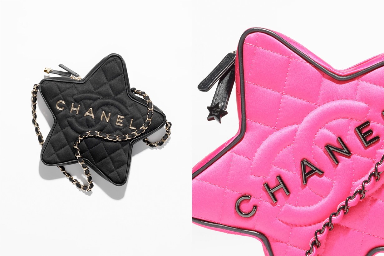 chanel star handbags flap coin purse chain 2023 cruise