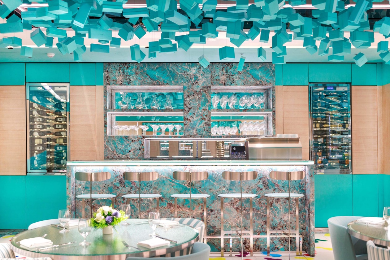 Tiffany & Co. Blue Box Café Taipei Taiwan