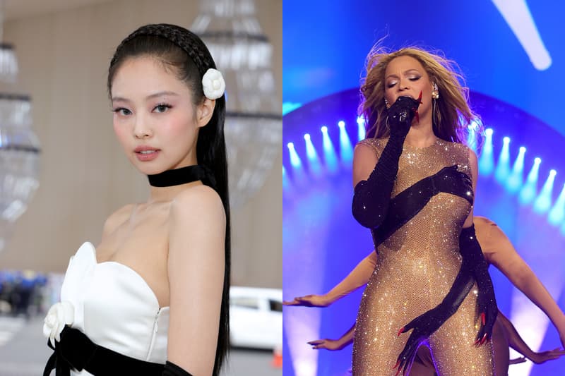 Jennie Beyoncé Lyst Miu Miu Loewe Jacquemus Dilara Findikoglu Uniqlo Adidas Samba