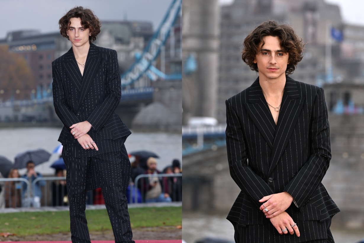 甜茶 Timothée Chalamet 旺卡 Wonka 電影 Movie Tom Ford Prada Cartier  Alexander McQueen 