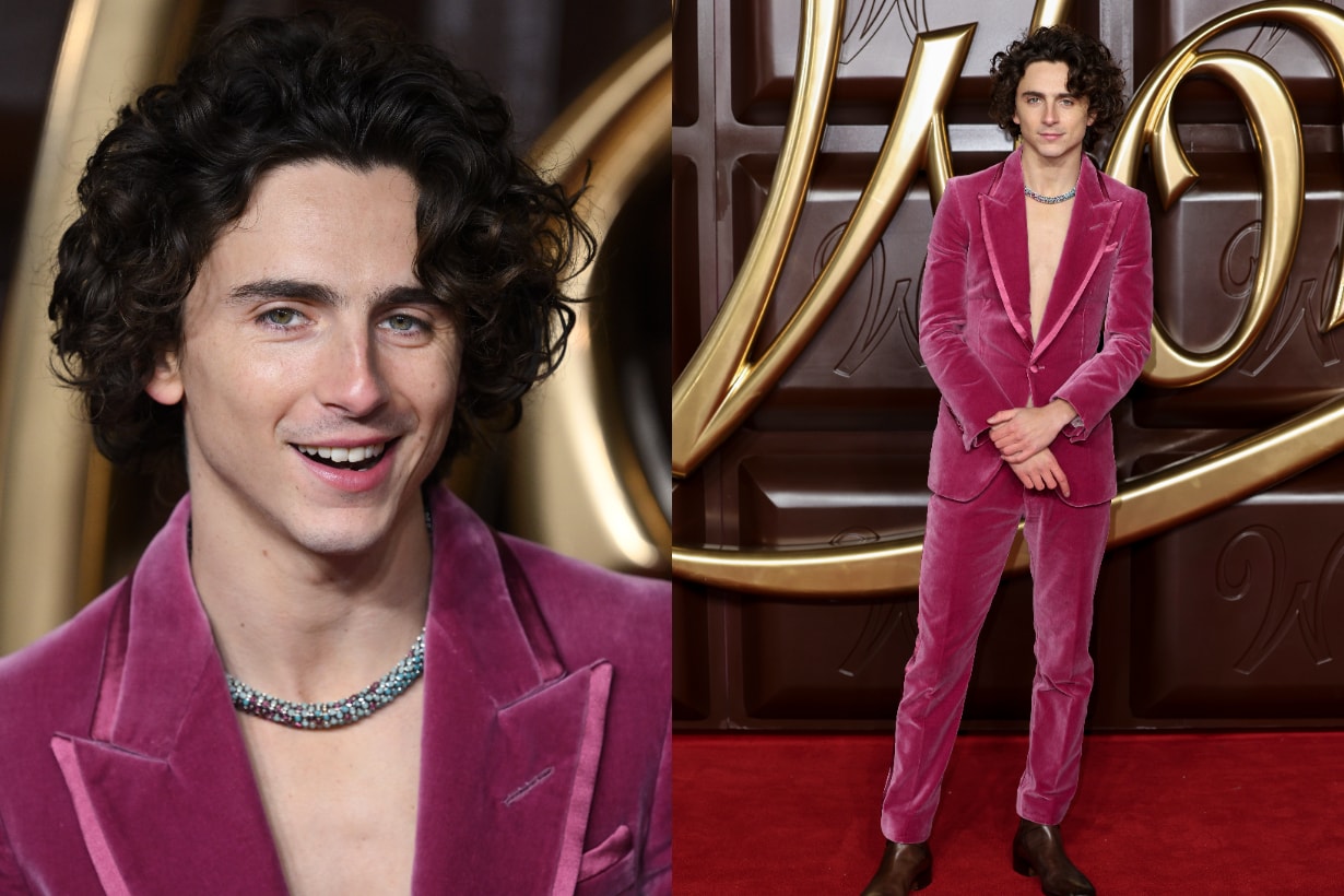 甜茶 Timothée Chalamet 旺卡 Wonka 電影 Movie Tom Ford Prada Cartier  Alexander McQueen 