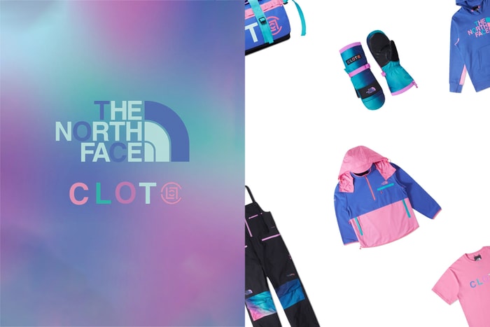 CLOT 聯名好評再開：The North Face 的極光色 Logo 好夢幻，基本款也不怕撞衫！