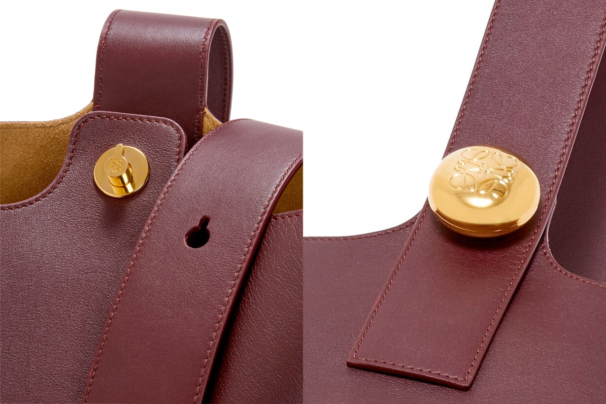 loewe pebble handbags unboxing ivy highlight solor size