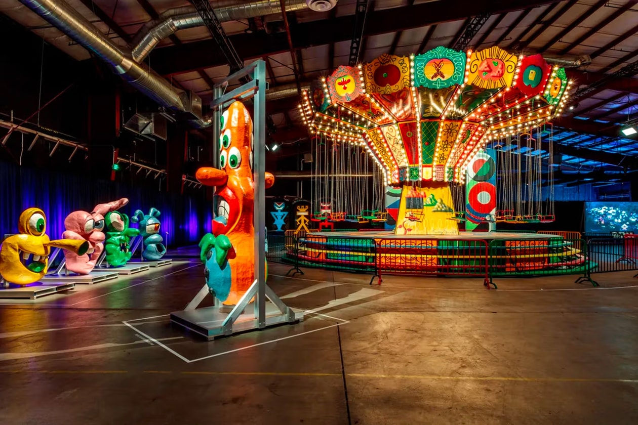 After 36 years Luna Luna first art amusement park Andre Heller reopen