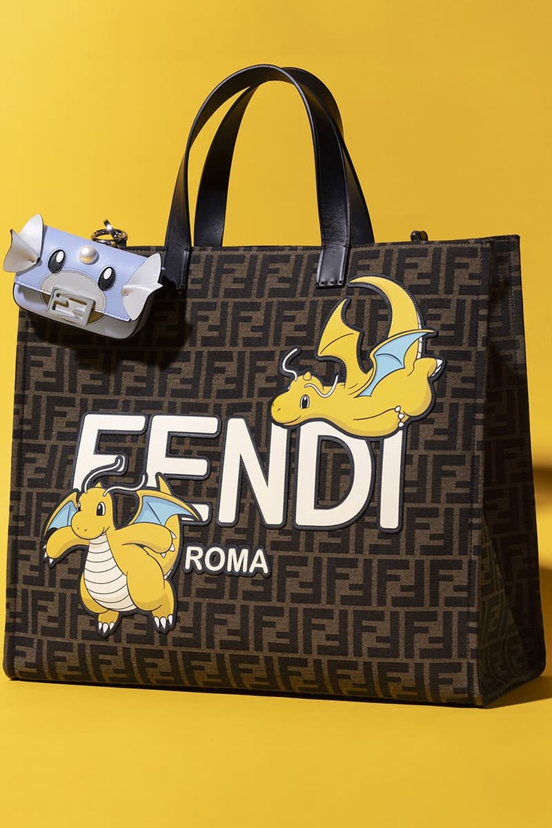 Fendi x Frgmt fragment design x Pokemon Collection Collaboration Info