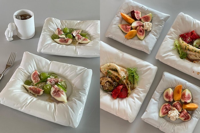 每次推出 10 秒便售罄！這個韓國品牌推出的「枕頭」瓷碟，能讓所有食物變吸引
