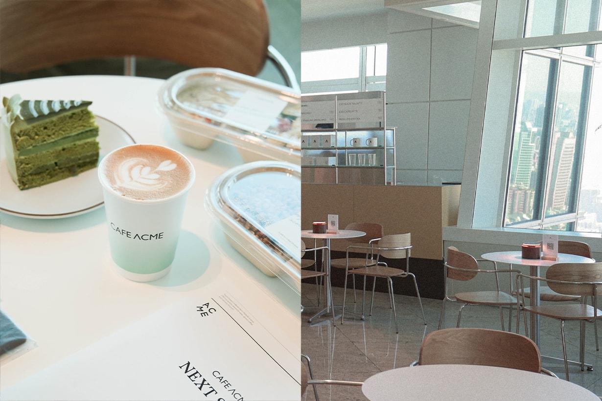 CAFE ACME 藏在台北 101 的高空咖啡廳：從晨曦到落日，鹹食和甜食都超滿足！
