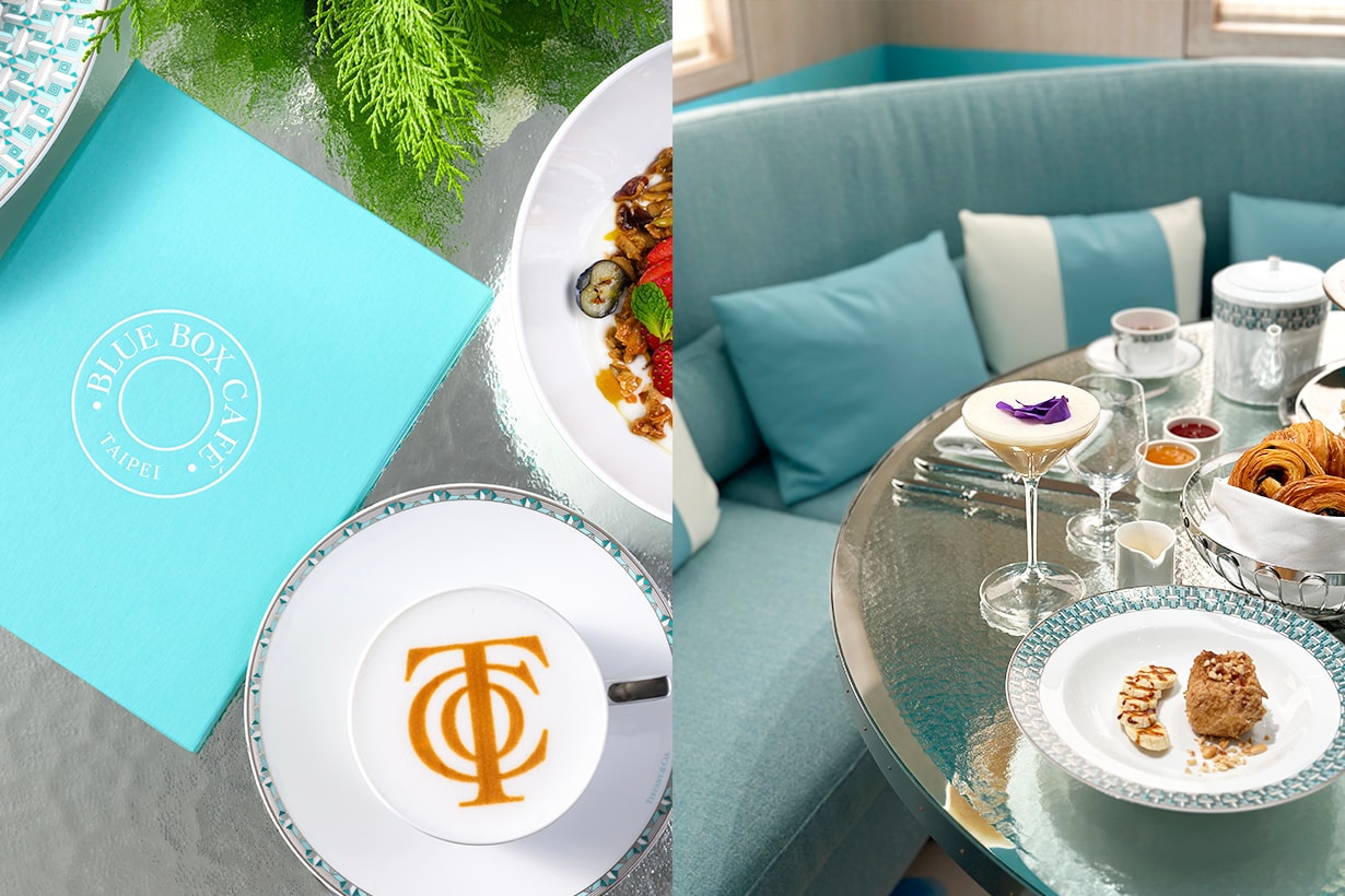 Tiffany & Co. Blue Box Café Taipei Taiwan