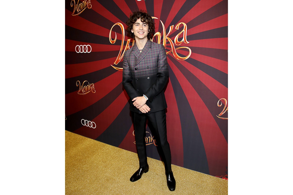 甜茶 Timothée Chalamet 旺卡 Wonka 電影 Movie Tom Ford Prada Cartier  Alexander McQueen 