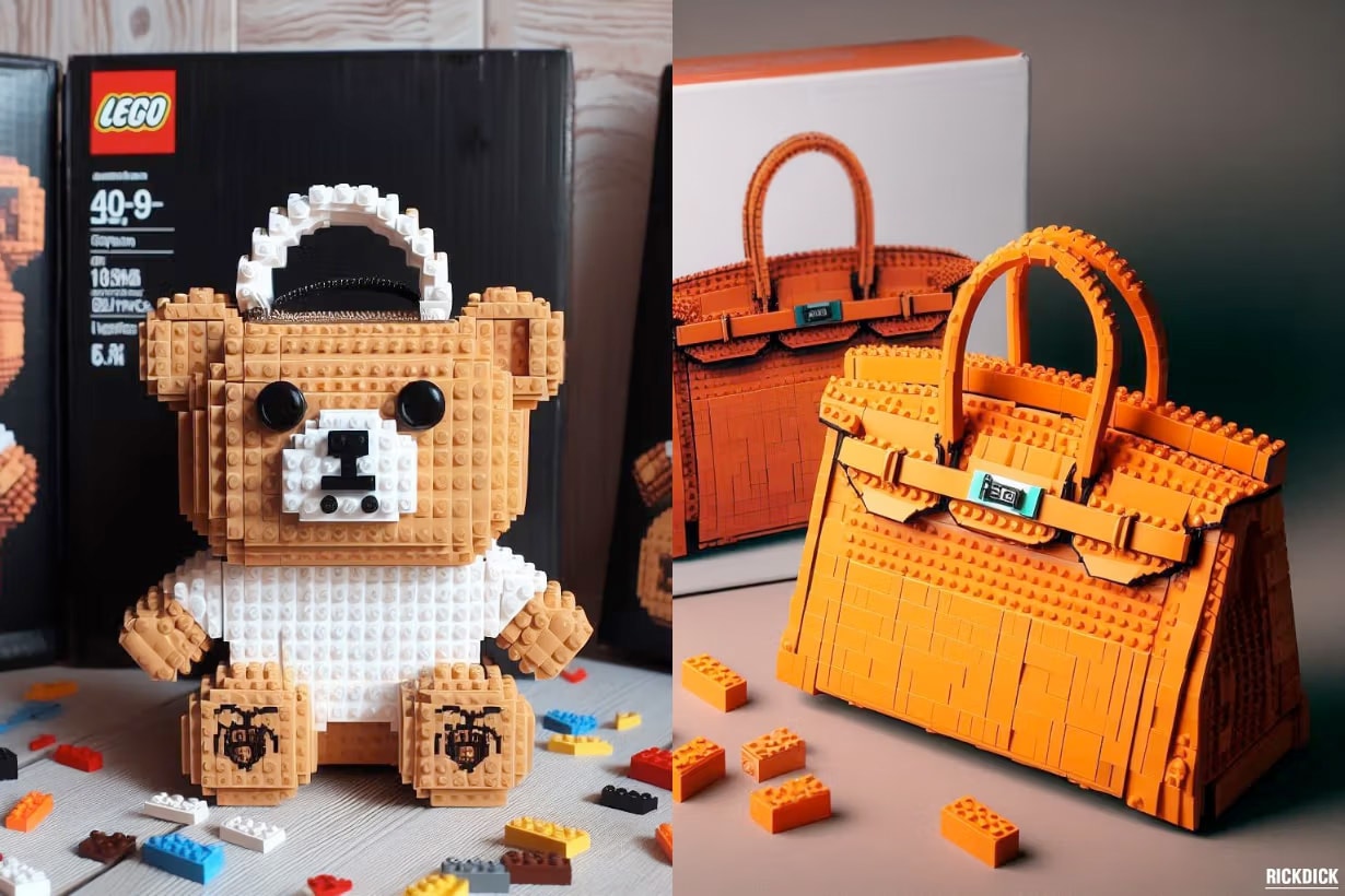 Lego hermes balenciaga uniqlo louis vuitton burberry hot handbags november 2023