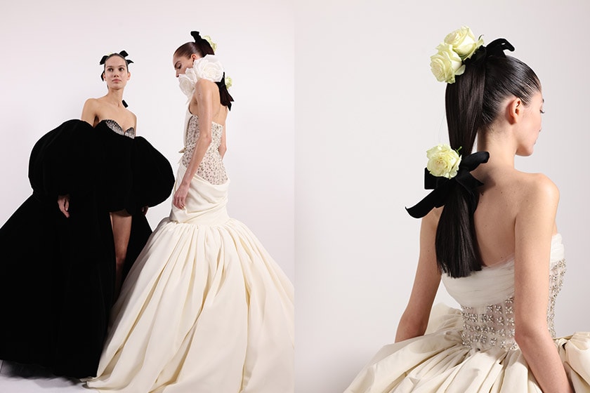 haute couture fashion week spring summer 2024 romantic bow trends