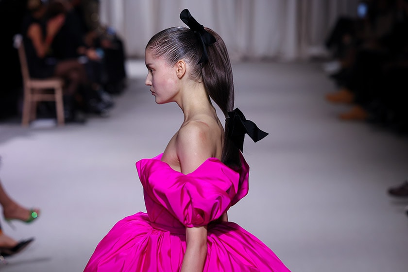 haute couture fashion week spring summer 2024 romantic bow trends