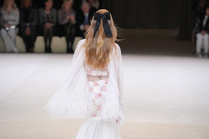 haute couture fashion week spring summer 2024 romantic bow trends