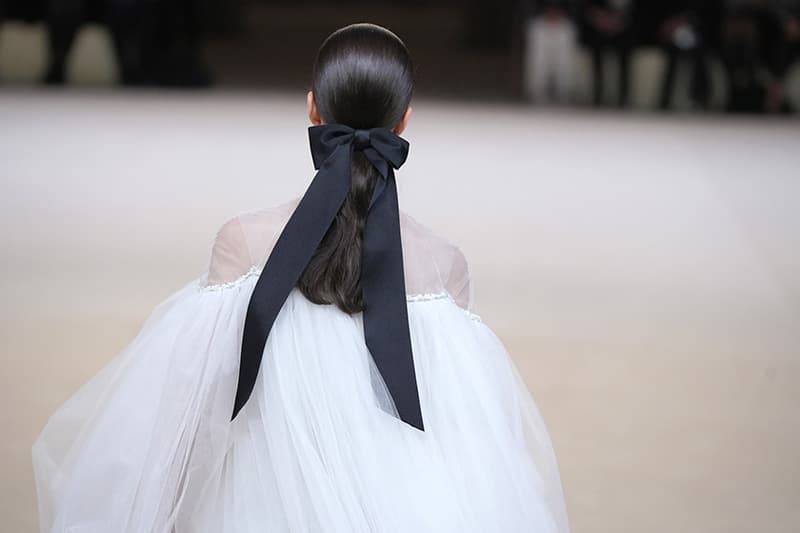 haute couture fashion week spring summer 2024 romantic bow trends