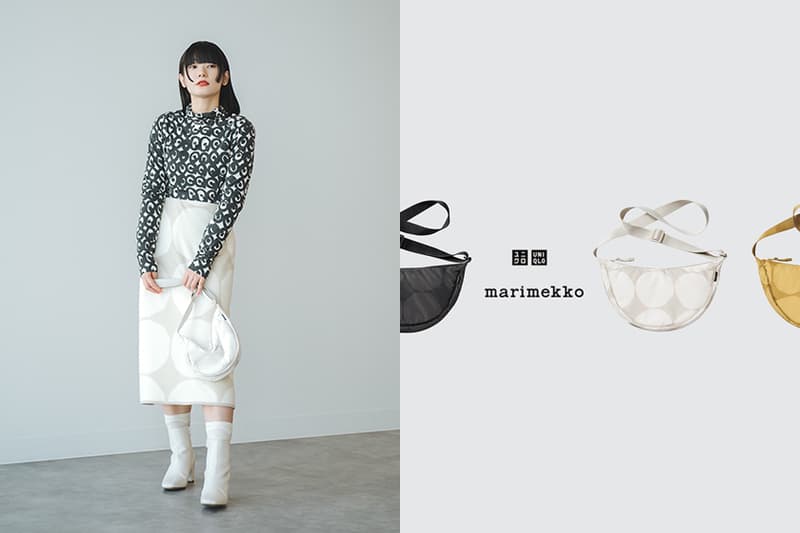 uniqlo x marimekko shoulder bag 2024 release