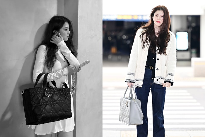 一件牛仔褲搭針織衫:韓韶禧出發巴黎參加 Dior 大秀,機場穿搭值得筆記!