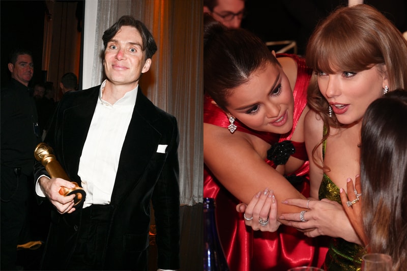 golden globe 2024 awards moments emma stone Cillian Murphy jennifer lawrence selena taylor brie larson