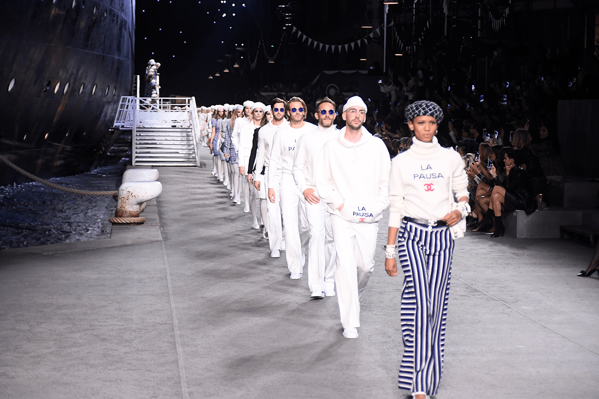CHANEL 2024/25 早春系列 早春系列 時裝展 Runway Fashion Show Cruise show 南法 法國 馬賽
