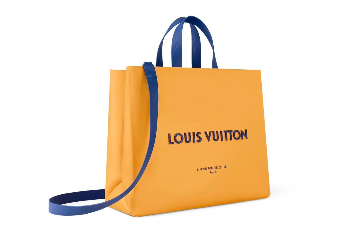 Louis Vuitton sandwich shopper bag pharrell williams 2024 spring summer release