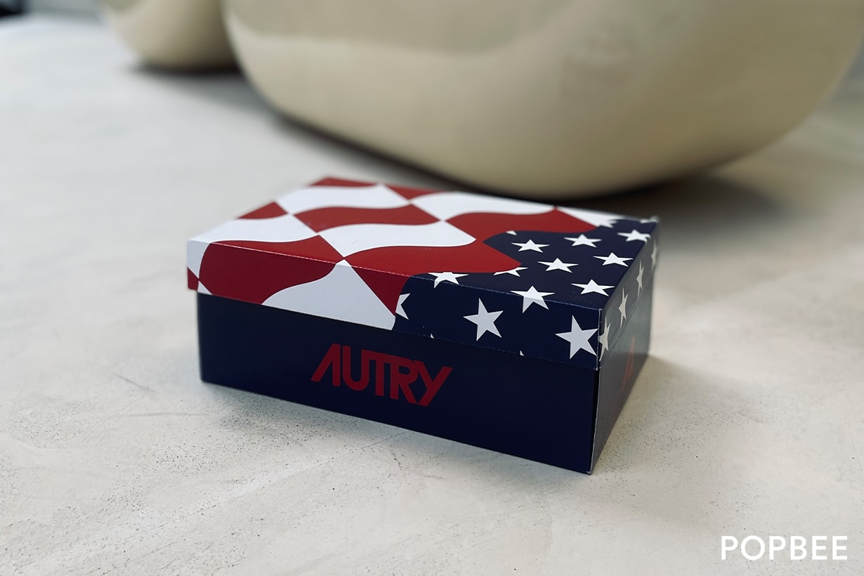 autry Medalist unboxing artifacts pop-up Rosé green