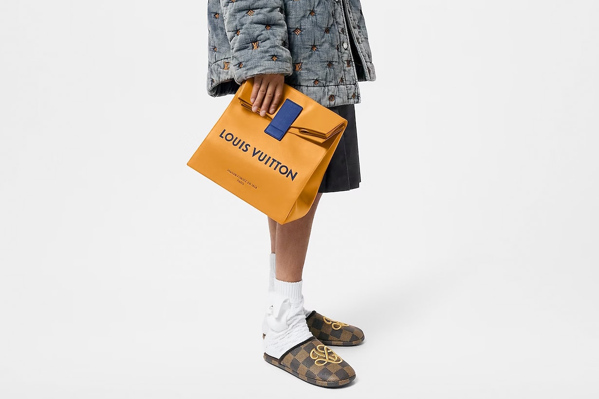Louis Vuitton sandwich shopper bag pharrell williams 2024 spring summer release