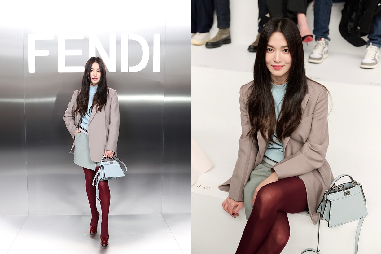 Fendi 2024 haute couture Song Hye-kyo fashion show 