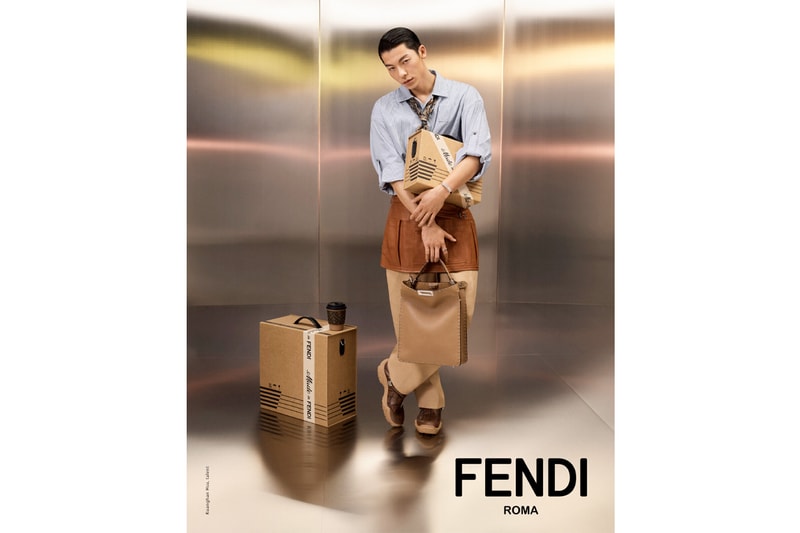 Kuanghan Hsu fendi 2024 spring campaign men global ambassador