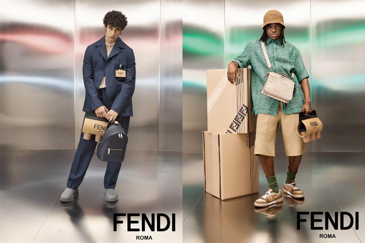 Kuanghan Hsu fendi 2024 spring campaign men global ambassador