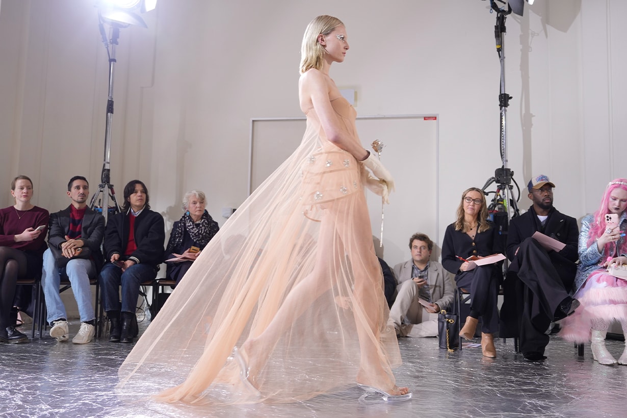 Jean Paul Gaultier Haute Couture by Simone Rocha pearl heels kylie jenner