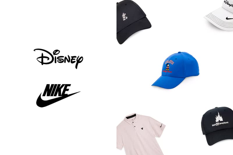 Disney 與 Nike 兩個人氣極高的品牌合作:灰姑娘城堡、米奇 Logo... 設計簡單又可愛!