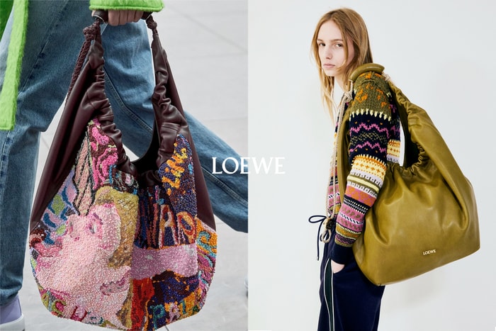 Loewe 男裝秀上的全新 Squeeze Bag!繩索、編織、牛仔布這幾款... 絕不能讓男生獨佔!