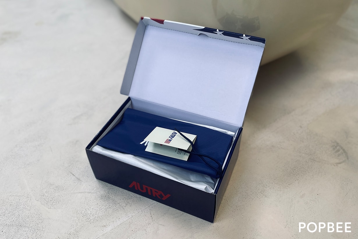 autry Medalist unboxing artifacts pop-up Rosé green