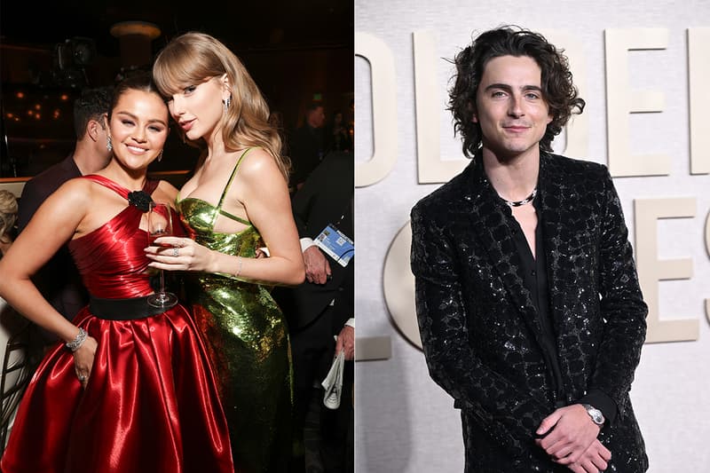 金球獎上 Selena 在 Taylor 耳邊細語的一幕掀起熱話,讀唇專家肯定跟 Timotheé 有關