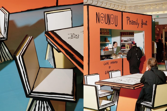 NouNou Phamily First Café 快閃開幕!喜愛 Jean Jullien 的時尚迷們別錯過