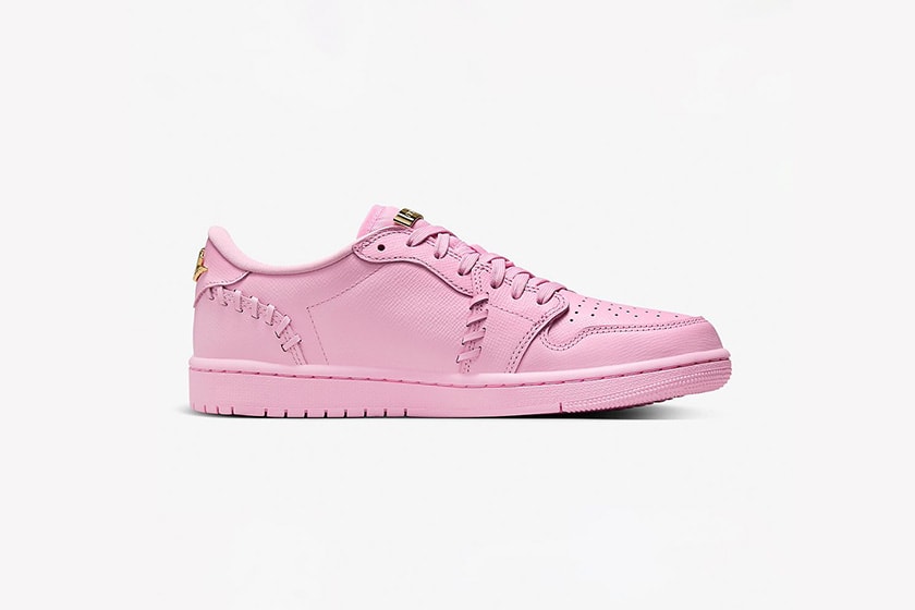 Nike Womens Air Jordan 1 Low Perfect Pink INFO