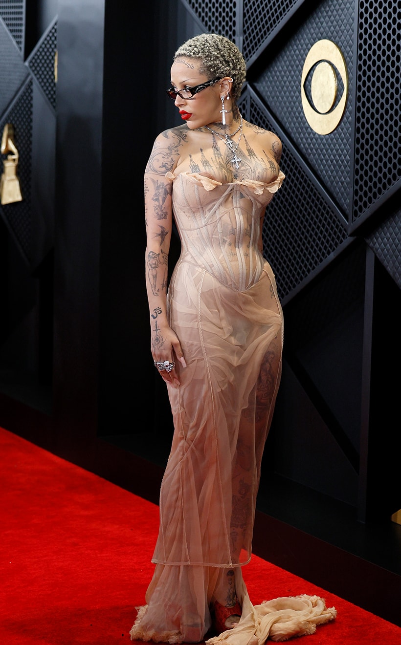 2024 66th Annual Grammy Awards Red Carpet