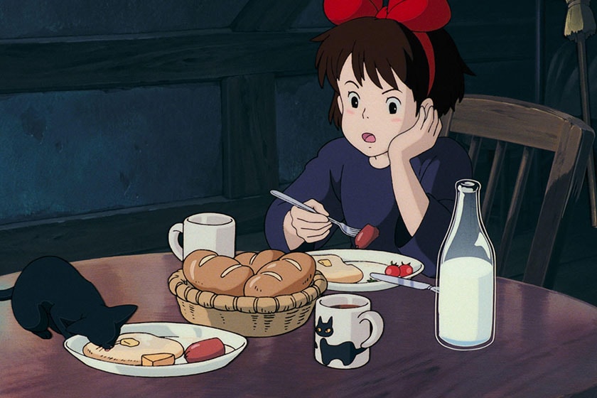 Ghiblis Dining Table Kikis Delivery Service Picture Book Info