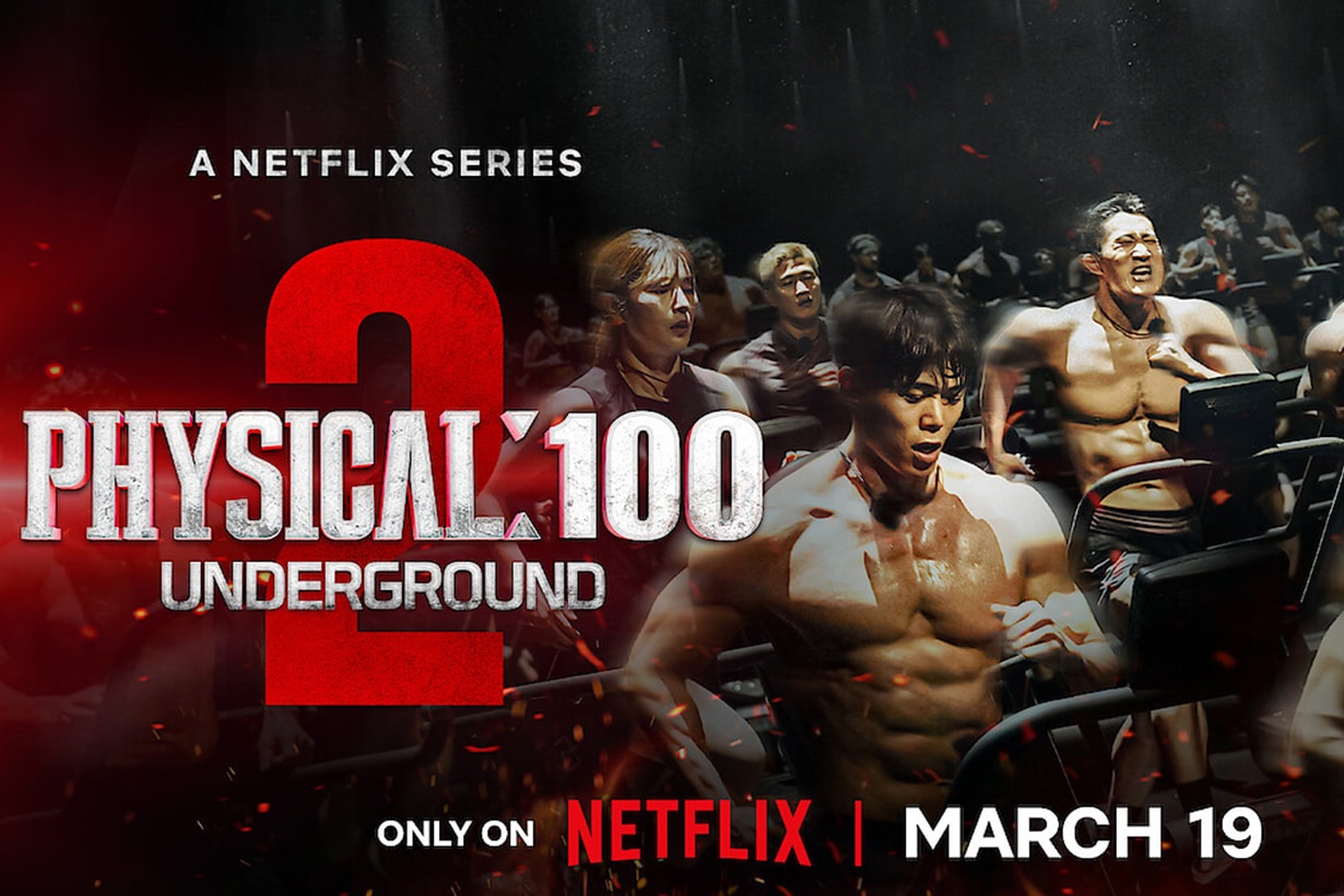 Netflix Physical 100 Season 2 Underground release date