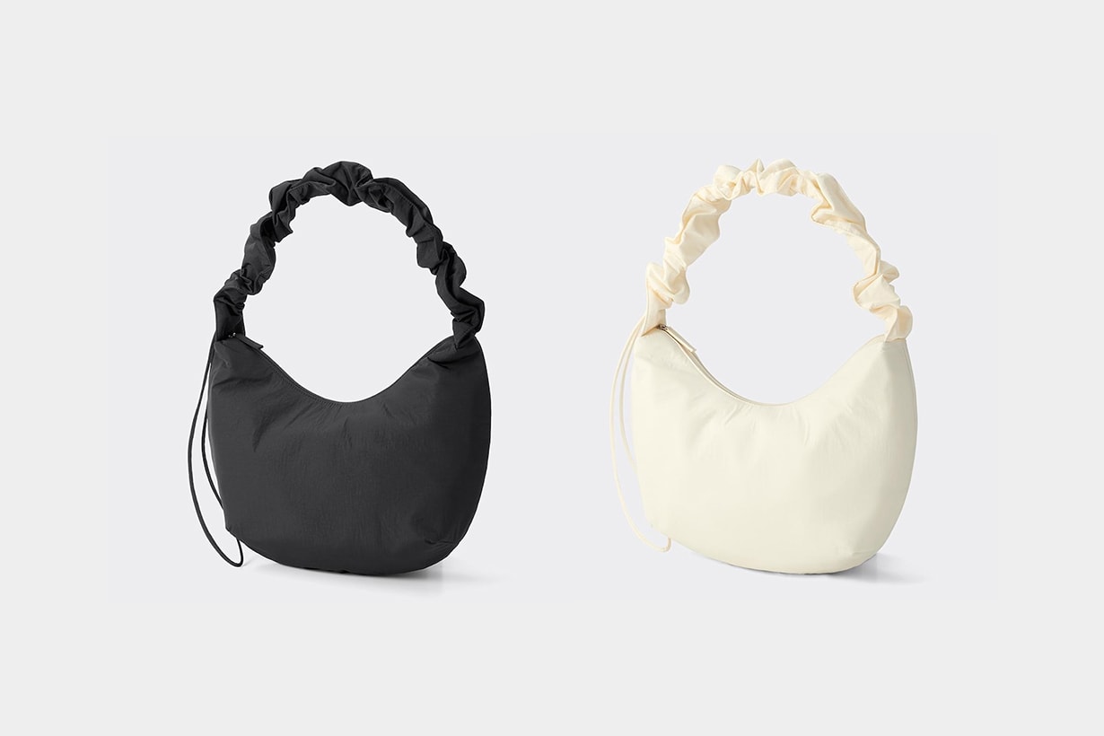 GU Japan nylon gathered Handbag info