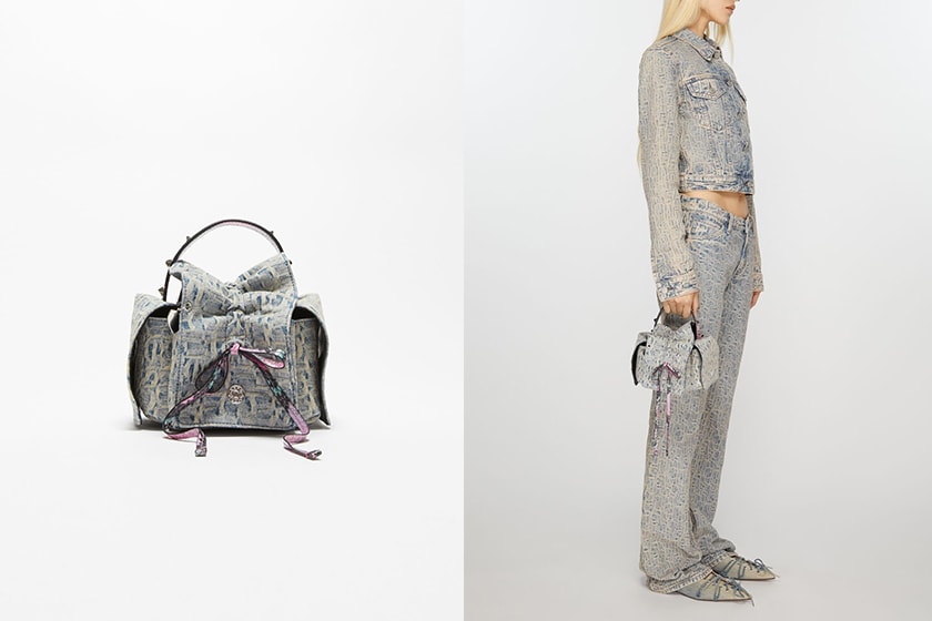 Acne Studios Multipocket bag 2024 SS Bow Bag Handbags