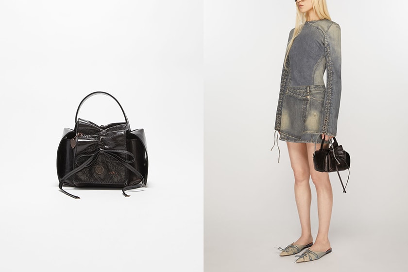 Acne Studios Multipocket bag 2024 SS Bow Bag Handbags