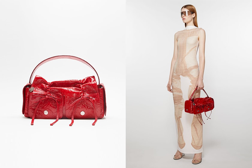 Acne Studios Multipocket bag 2024 SS Bow Bag Handbags