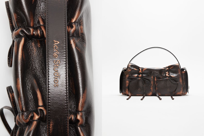 Acne Studios Multipocket bag 2024 SS Bow Bag Handbags