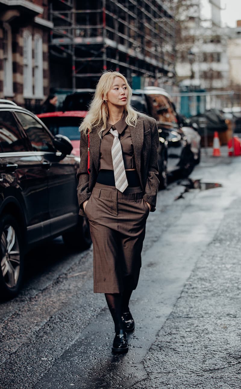 LFW 2024 london fashion week fw24 street style Streetsnaps