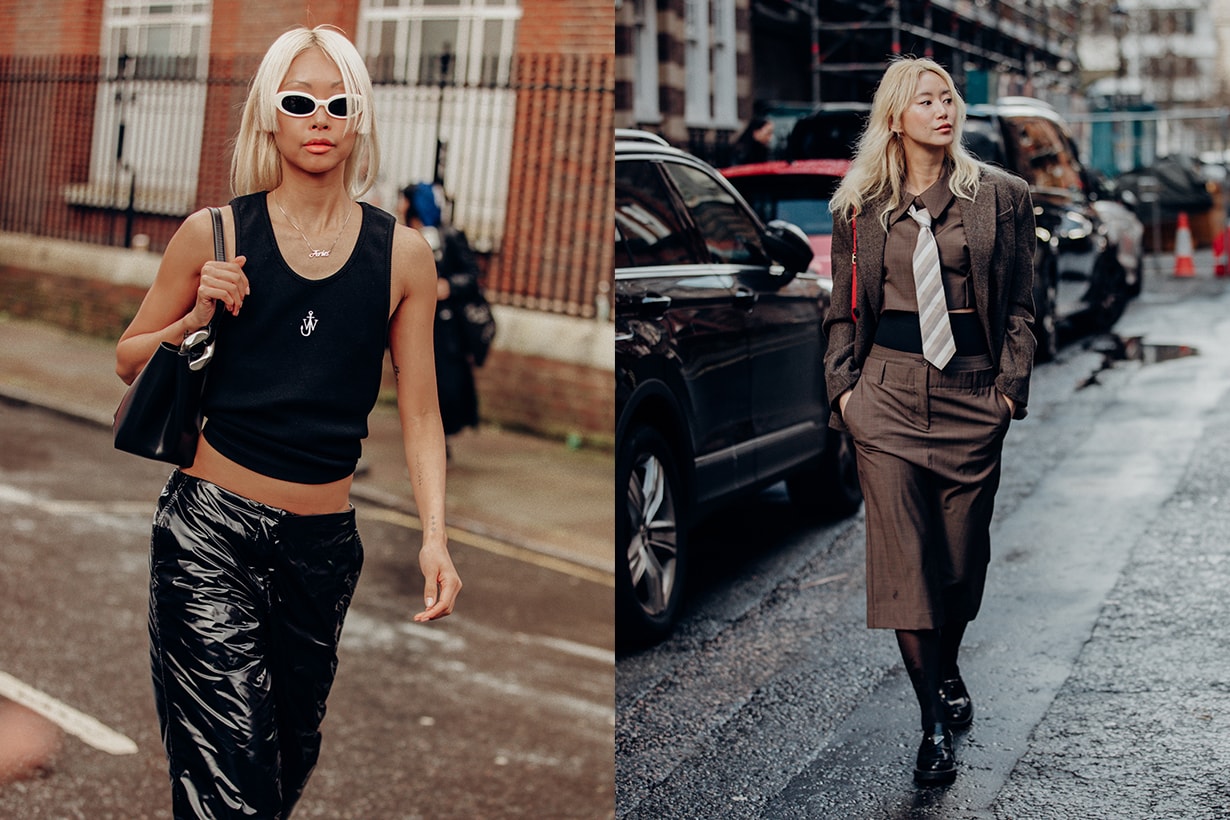 LFW 2024 london fashion week fw24 street style Streetsnaps