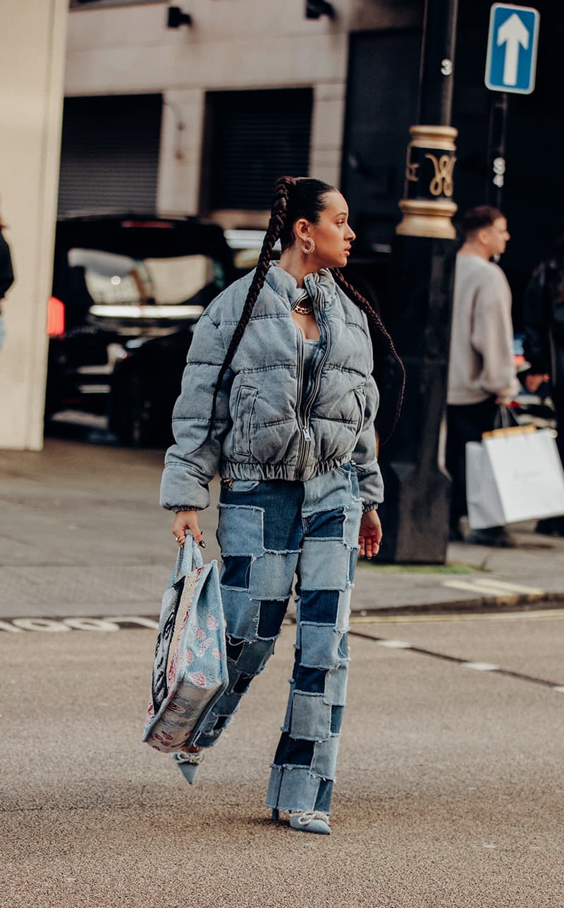 LFW 2024 london fashion week fw24 street style Streetsnaps