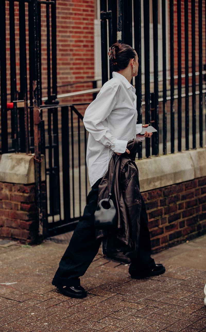 LFW 2024 london fashion week fw24 street style Streetsnaps