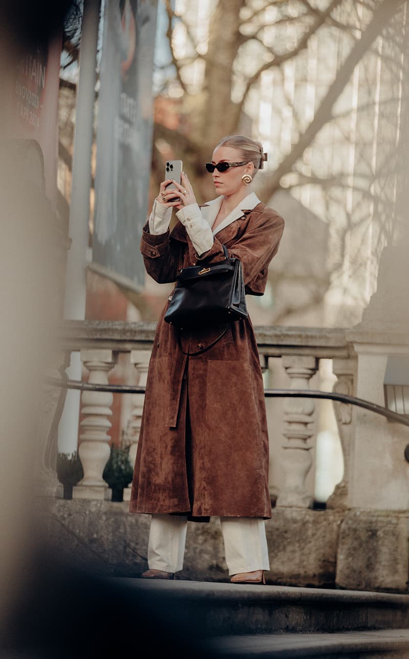 LFW 2024 london fashion week fw24 street style Streetsnaps