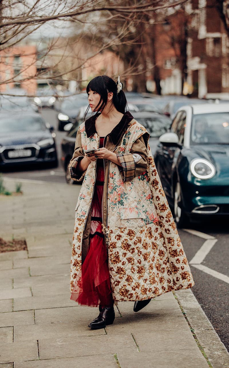 LFW 2024 london fashion week fw24 street style Streetsnaps